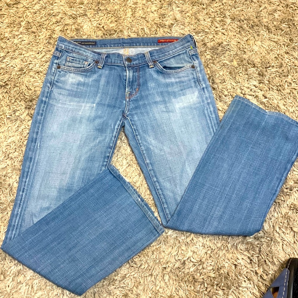 Citizens of Humanity Low Waist Bootcut Stretch Jeans Size 29
